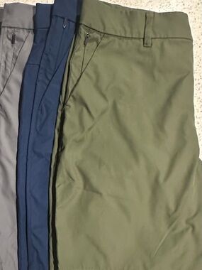 Men's Olive Green Performance Shorts (Set of 4)